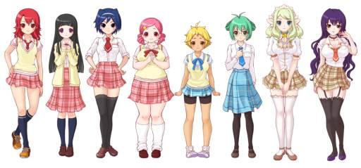 画像ギャラリー No.002のサムネイル画像 / 「はち恋」がリニューアル。ヒロイン8人の攻略ルートを無料で開放