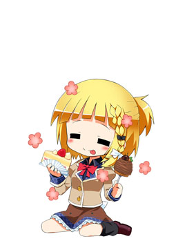 画像ギャラリー No.001のサムネイル画像 / ヒム○ックならぬ「氷室屋ロック」!? 「恋愛0キロメートル Portable」昇格ヒロインの氷室屋 灰が歌う挿入歌にフォーカスしたムービーが公開