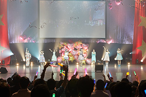 画像ギャラリー No.015のサムネイル画像 / 「ガールフレンド(♪)」最新映像も公開された,「ガールフレンド(仮)」のイベント「聖櫻学園 真夏の音楽祭2015」をレポート