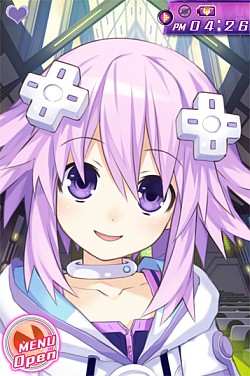 画像ギャラリー No.001のサムネイル画像 / 「神次元アプリ ネプテューヌ」,ネプテューヌとノワールの起動ボイスが登場