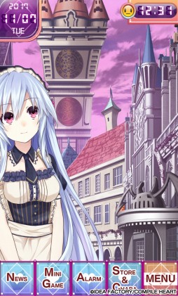 画像ギャラリー No.006のサムネイル画像 / 「まいにちコンパイルハート」,ティアラとリリアのゴシックメイド衣装が追加