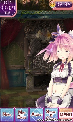 画像ギャラリー No.007のサムネイル画像 / 「まいにちコンパイルハート」,ティアラとリリアのゴシックメイド衣装が追加