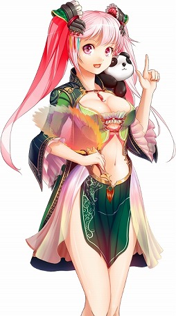 画像集#004のサムネイル/「繚乱三国演義」,すーぱーそに子とのコラボイベント実施。限定カードも登場