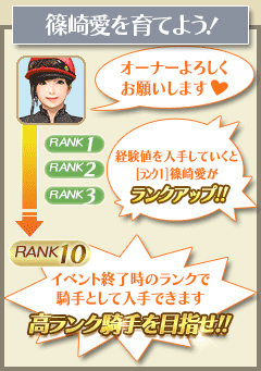 画像ギャラリー No.013のサムネイル画像 / 「100万人のWinning Post」,篠崎 愛さんとコラボレーションしたイベントを実施