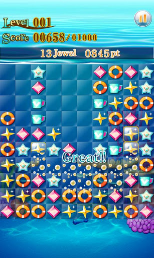 ꡼ No.002 | Android Aqua Jewel Hunt