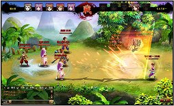 画像ギャラリー No.016のサムネイル画像 / 「快傑三国志」のバトルは陣形と武将を駆使した戦術が鍵。ゲームの流れや戦闘システムを確認してきた