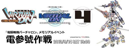 画像ギャラリー No.001のサムネイル画像 / 「電脳戦機バーチャロン」のメモリアルイベントが9月14日にニコ生で配信