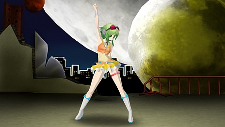 画像ギャラリー No.001のサムネイル画像 / 「Megpoid the Music ♯」,公式サイトの更新で「メグメグ☆ファイアーエンドレスナイト」のプレイムービーが公開に