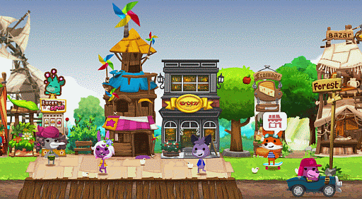 画像ギャラリー No.001のサムネイル画像 / 「ハッピーストリート」がモバオクとコラボ。限定アイテムを手に入れよう