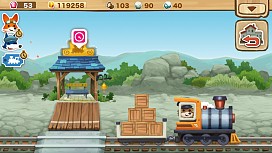 画像ギャラリー No.003のサムネイル画像 / 「ハッピーストリート」,新施設“ハッピーステーション”で機関車を走らせよう