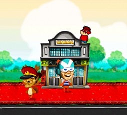 画像ギャラリー No.006のサムネイル画像 / 「ハッピーストリー ト」が「秘密結社 鷹の爪」とコラボ。限定ショップを建てよう