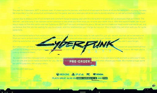 ꡼ No.001 | ֥Сѥ 2077פΥȥ쥤顼ˤϡեΥåƤ2021ǯȾ̵DLCۿͽǤ뤳Ȥ餫