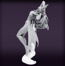 画像集#002のサムネイル/「ヴァンパイア」シリーズのフィギュア「CFBモリガン」,原型が公開に