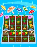 画像ギャラリー No.019のサムネイル画像 / 「ちょこっとファーム」で限定背景「雨あがり」などが手に入るイベント順次開催