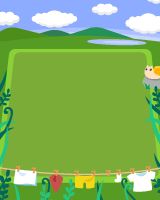 画像ギャラリー No.014のサムネイル画像 / 「ちょこっとファーム」,イベント「葉っぱの下のにじいろおせんたく」が開催