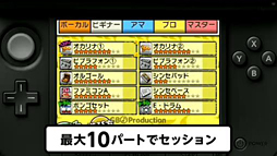 画像ギャラリー No.006のサムネイル画像 / 3DS「大合奏!バンドブラザーズ P」が正式発表。プレイヤーの顔や声を取り込んでシンガーを作れる