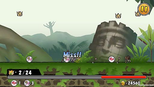 画像ギャラリー No.009のサムネイル画像 / 「ケリ姫スイーツ」,新エリア「バナナクレープ密林」が追加。「回避」も可能に