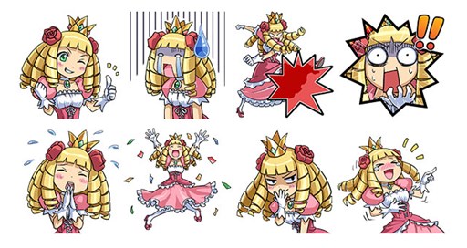 画像ギャラリー No.003のサムネイル画像 / 「ケリ姫スイーツ」特製LINEスタンプのプレゼント開始。大塚明夫氏がナレーションを務める最新PVも公開