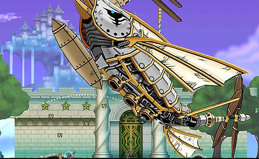 画像ギャラリー No.003のサムネイル画像 / 「ケリ姫スイーツ」に超巨大な新規ボス「生鮮戦魚カジキング」が登場