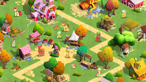 画像集#002のサムネイル/「MY LITTLE PONY」に新エリア「スイートアップル農園」やキャラなどが実装