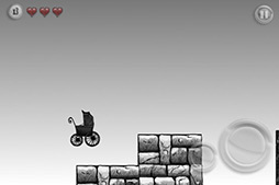 画像ギャラリー No.005のサムネイル画像 / 乳母車で怪奇な世界を疾走! iOS向けアクションゲーム「Grimm」を紹介する「(ほぼ)日刊スマホゲーム通信」第107回