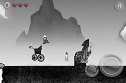 画像ギャラリー No.008のサムネイル画像 / 乳母車で怪奇な世界を疾走! iOS向けアクションゲーム「Grimm」を紹介する「(ほぼ)日刊スマホゲーム通信」第107回