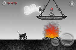 画像ギャラリー No.011のサムネイル画像 / 乳母車で怪奇な世界を疾走! iOS向けアクションゲーム「Grimm」を紹介する「(ほぼ)日刊スマホゲーム通信」第107回