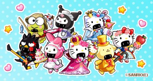 画像集#002のサムネイル/「冒険クイズキングダム」サンリオ島リニューアル。8種のキャラが進化可能に