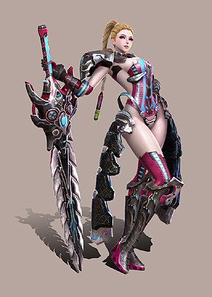 画像ギャラリー No.003のサムネイル画像 / “悩殺系”MMORPG「Scarlet Blade」の登場キャラ3人が公開に。見応えのあるキャラクタービジュアルに注目