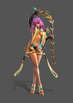 画像ギャラリー No.007のサムネイル画像 / “悩殺系”MMORPG「Scarlet Blade」の登場キャラ3人が公開に。見応えのあるキャラクタービジュアルに注目