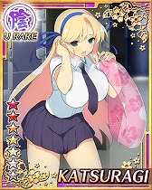 画像ギャラリー No.004のサムネイル画像 / 「閃乱カグラ NewWave」，動くカードが初登場。第1弾は“葛城 UR”