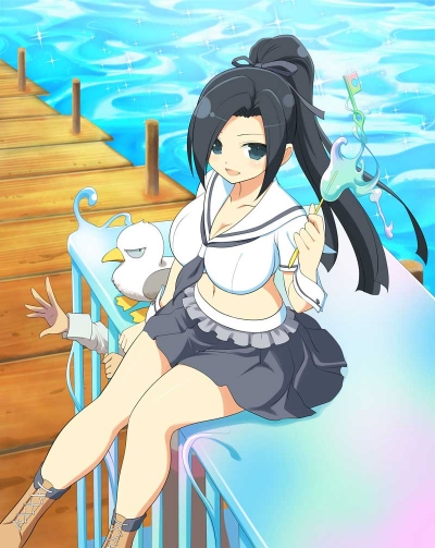 画像ギャラリー No.006のサムネイル画像 / 「閃乱カグラ NewWave Gバースト」，臨海学校イベントで少女達が水着姿に