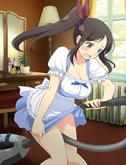 画像ギャラリー No.012のサムネイル画像 / 「閃乱カグラ NewWave Gバースト」，メイド服姿のキャラカードをもらえるイベントが開催中