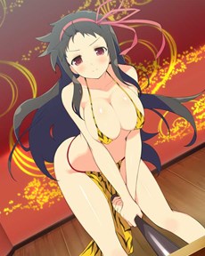 画像ギャラリー No.004のサムネイル画像 / 「閃乱カグラ NewWave Gバースト」イベント「鬼はどこ?胸襲!豆まき合戦」開催中