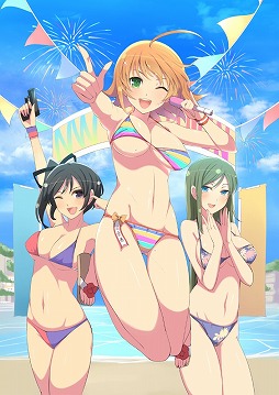 画像ギャラリー No.009のサムネイル画像 / 「閃乱カグラ NewWave Gバースト」,“トライアスロンガールズ”後半が開催