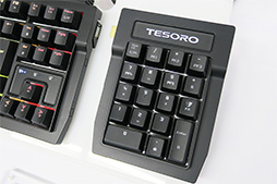 画像ギャラリー No.012のサムネイル画像 / 注目は低背キースイッチ採用の日本語キーボード「Gram Spectrum」。台湾Tesoroのゲーマー向け周辺機器をオウルテックが国内販売開始