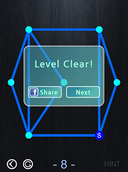 画像ギャラリー No.004のサムネイル画像 / 一度ですべてを描け。スマートフォン向け「一筆書き」を紹介する「(ほぼ)日刊スマホゲーム通信」第114回