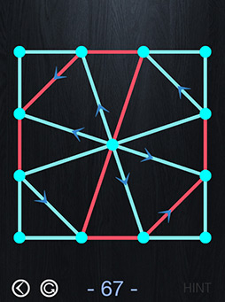 画像ギャラリー No.011のサムネイル画像 / 一度ですべてを描け。スマートフォン向け「一筆書き」を紹介する「(ほぼ)日刊スマホゲーム通信」第114回