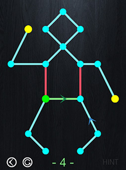 画像ギャラリー No.012のサムネイル画像 / 一度ですべてを描け。スマートフォン向け「一筆書き」を紹介する「(ほぼ)日刊スマホゲーム通信」第114回