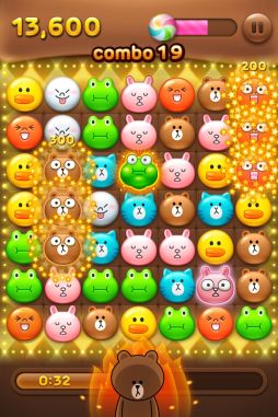 画像ギャラリー No.002のサムネイル画像 / 「LINE POP」,配信開始から12日で全世界累計1000万ダウンロードを突破