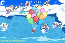 画像ギャラリー No.002のサムネイル画像 / アクションゲーム「Party Wave」が期間限定で値下げ。12月17日から