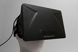 画像集#030のサムネイル/仮想現実HMD「Oculus Rift」の開発者向けキットを入手したのでさっそく使ってみた。これがゲームの未来か？