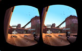 画像集#054のサムネイル/仮想現実HMD「Oculus Rift」の開発者向けキットを入手したのでさっそく使ってみた。これがゲームの未来か？