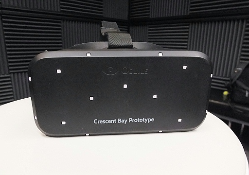 画像集 No.016のサムネイル画像 / ［CES 2015］Oculus VRで「Rift」の最新プロトタイプ機「Crescent Bay」が一般向けに初公開。デモを体験しつつ，副社長に製品化の進捗を聞いてきた