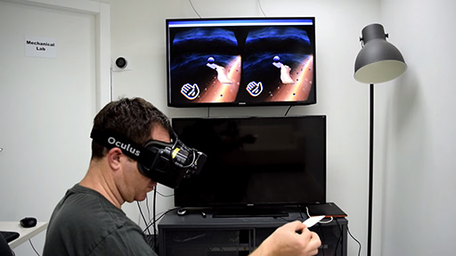 画像ギャラリー No.004のサムネイル画像 / Oculus VR，モーショントラッキング技術のPebblesを買収。将来のVR HMDではジェスチャ入力が標準になる？