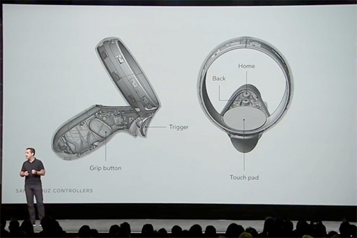 ꡼ No.010Υͥ / Oculus VR199ɥΥɥVR HMDOculus Goפ2018ǯƬȯ䡣ɥ󷿤ΥϥɡSanta Cruzפ2018ǯʹߤ
