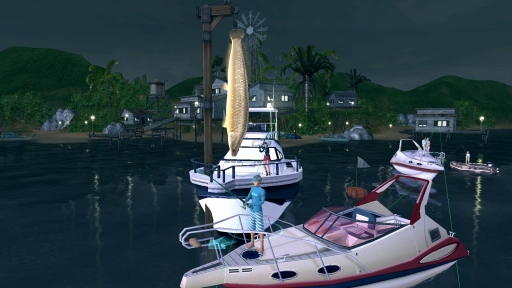 画像ギャラリー No.009のサムネイル画像 / 生きた化石と呼ばれる巨大怪魚“ピラルクー”に挑む,「Fish Hunt 世界を釣れ!」のプレス対抗釣り大会が開催。4Gamerの奮闘やいかに……?