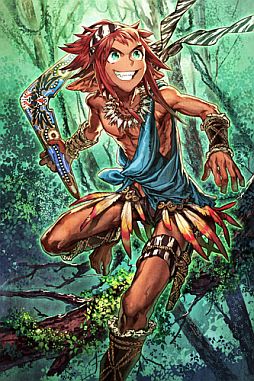 画像ギャラリー No.008のサムネイル画像 / 「スターギャラクシー」,未開の新惑星「キネカ」の民が新士官カードとして登場