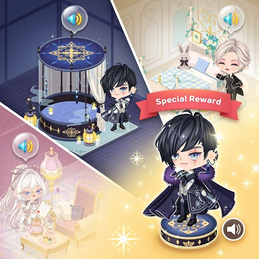 画像ギャラリー No.002のサムネイル画像 / 「LINE プレイ」に声優の沢城みゆきさんら3名の執事ボイスが追加