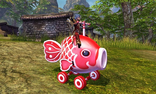 画像ギャラリー No.005のサムネイル画像 / 「BOUNDRA」，子どもの日イベントを開催。“鯉のぼり”の形をした乗り物も